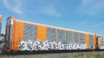 BNSF 34970 (Body) TTGX 694984 (Flat)